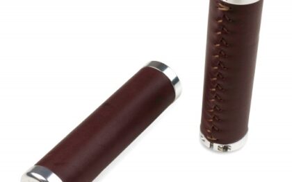 VELO ORANGE LOCK-ON LEATHER GRIPS